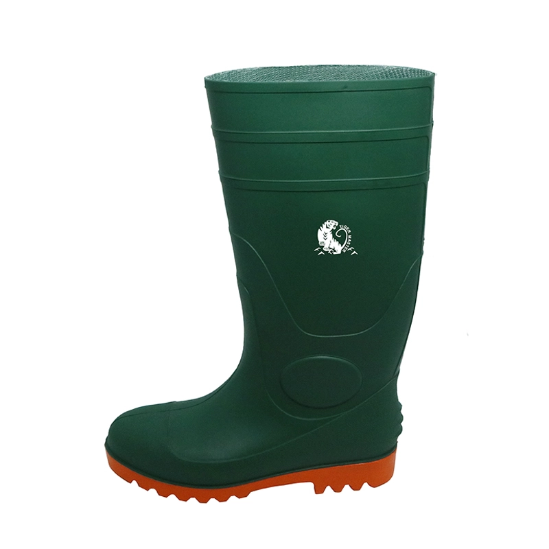 China GOS have CE certificate PVC safety rain boots for work manufacturer