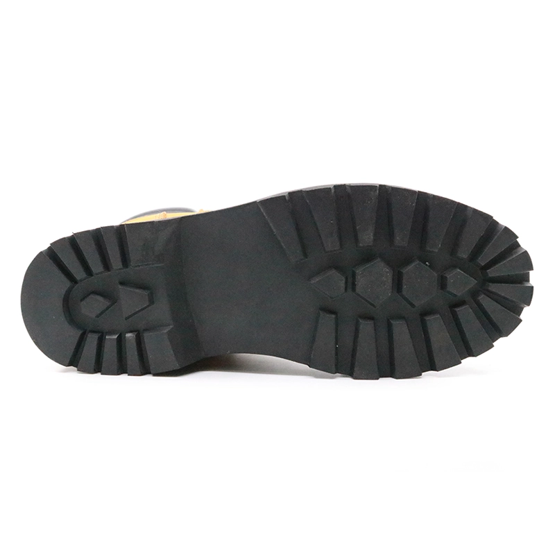 Chine GY015 Bottes de sécurité cousues Goodyear en cuir nubuck résistant à l'huile fabricant