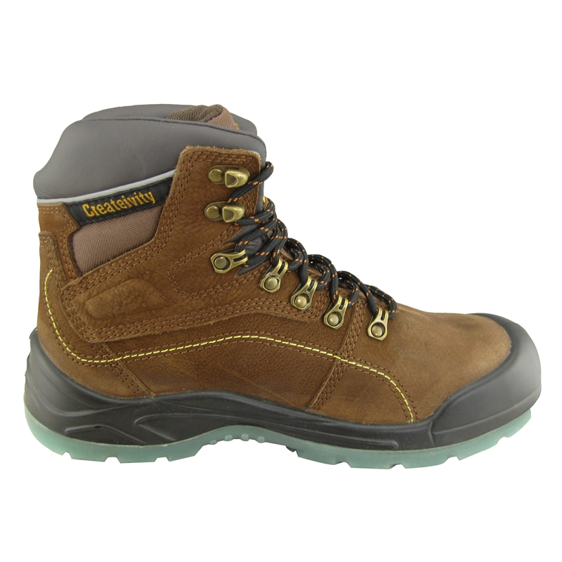 China Genuine leather pu tpu sole inudstrial safety shoes manufacturer