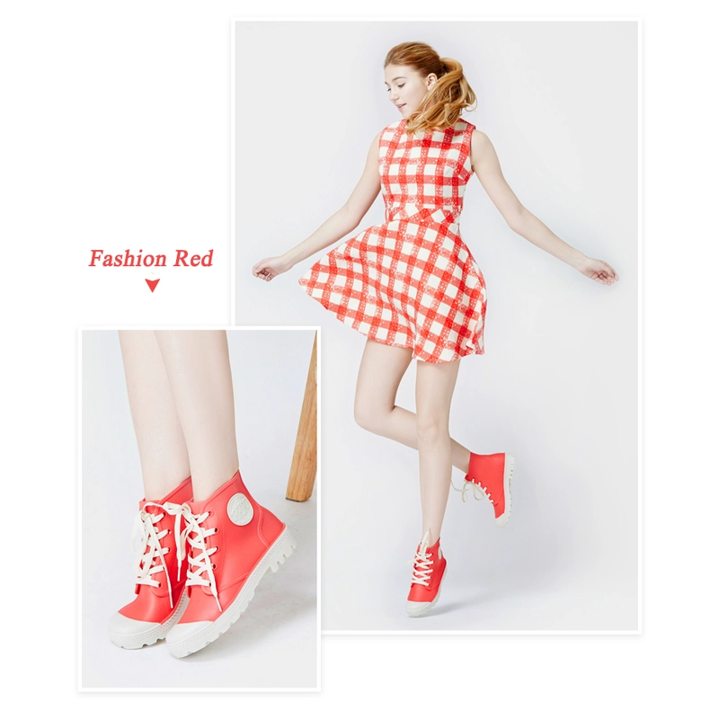 porcelana HFB-003 Top ventas moda casual botas de lluvia Botas de tobillo fabricante