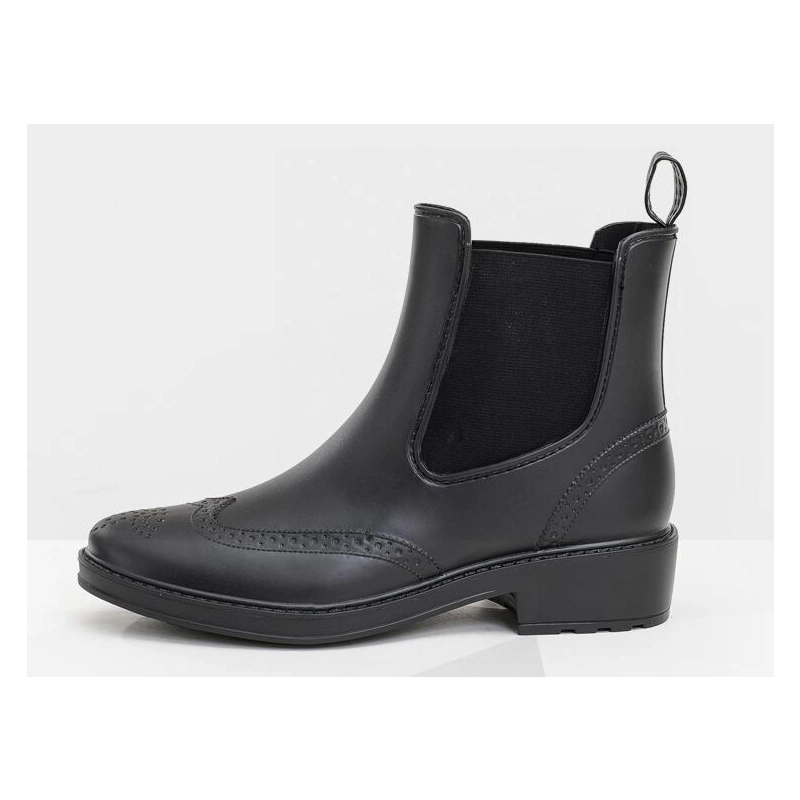 porcelana HNX-1 estilo Chelsea botas de lluvia de tobillo de moda para las mujeres fabricante