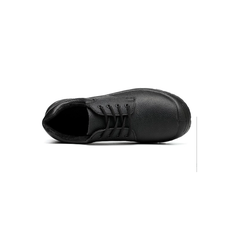 China HS3325 full leather steel toe safety shoes manufacturer
