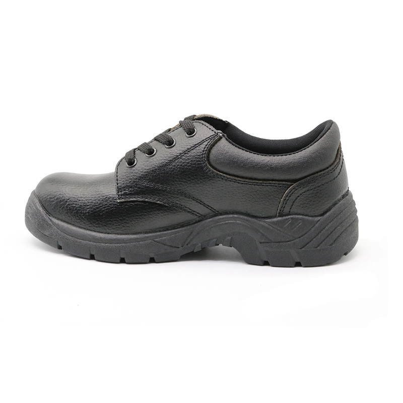 China HS5001 oil resistant leather upper pvc sole work shoe manufacturer