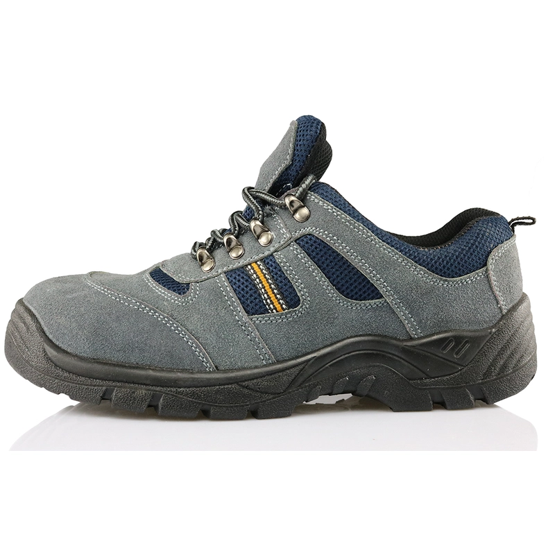 China HS5010 suede leather steel toe sport safety shoes manufacturer