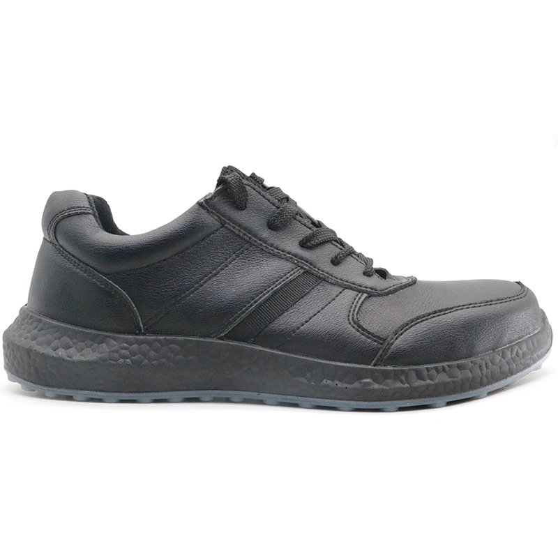 China JK014 Microfiber leather TPU sole steel toe puncture proof safety work shoes manufacturer