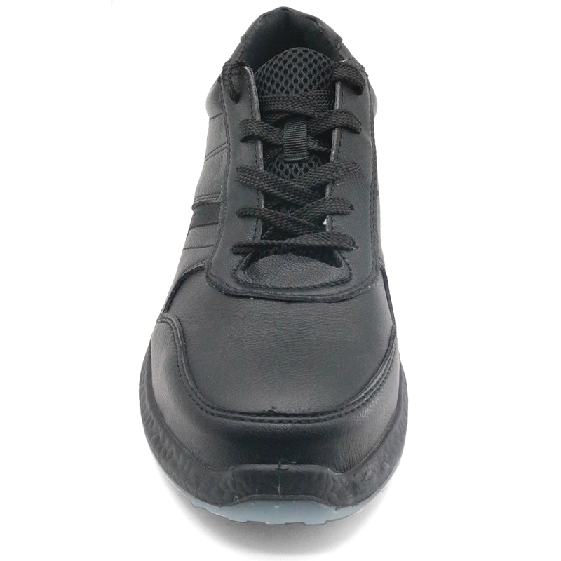 China JK014 Microfiber leather TPU sole steel toe puncture proof safety work shoes manufacturer