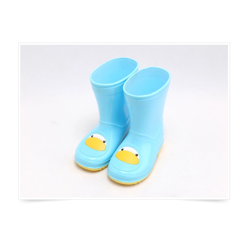 China KRB-001 Animals cute half high fashion kids rain boots manufacturer
