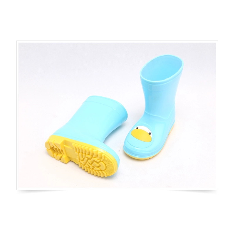 China KRB-001 Animals cute half high fashion kids rain boots manufacturer
