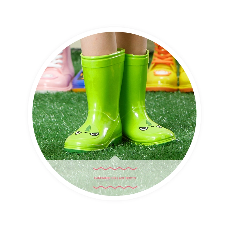 Cina KRB-003 colorato carino moda PVC pioggia stivali per bambini produttore