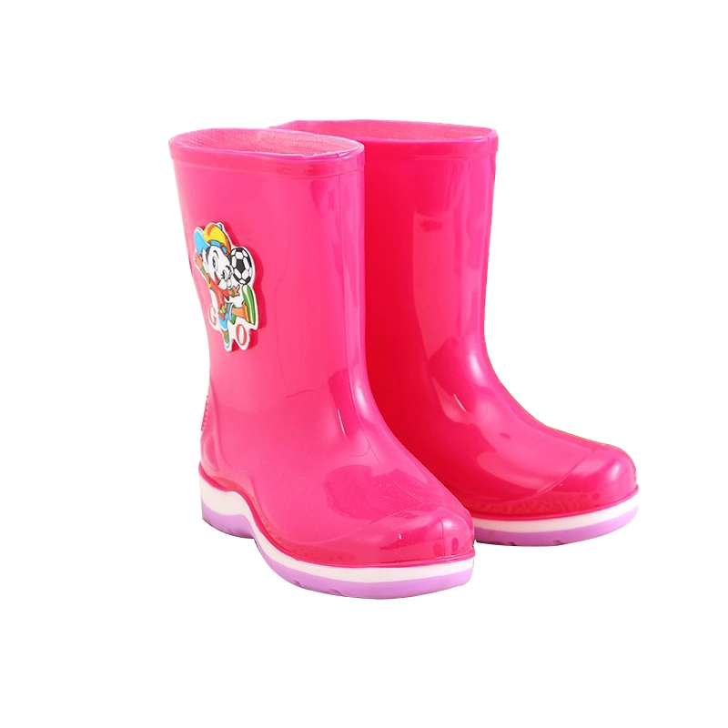 China KRB-005 Anti-Rutsch-Mode wasserdicht Mädchen Regen Stiefel Hersteller