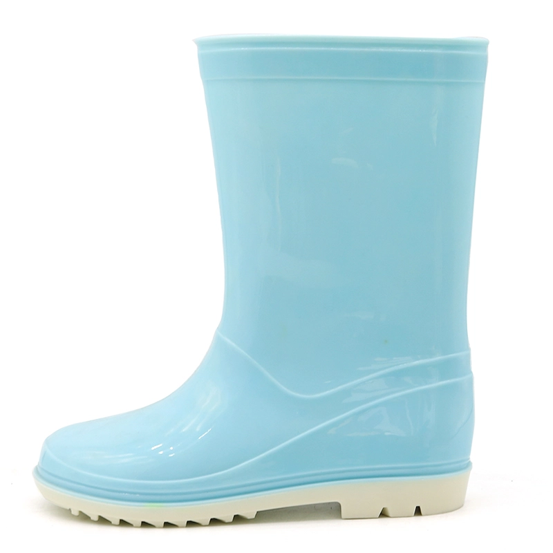 China KRB-008 anti slip waterproof children pvc rain boots manufacturer