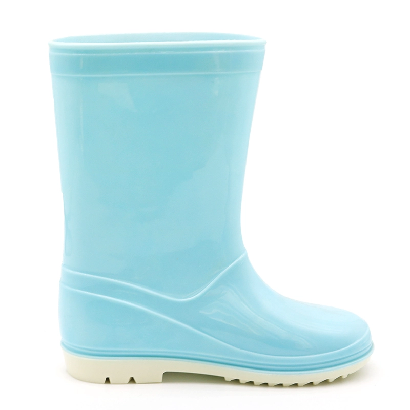 China KRB-008 anti slip waterproof children pvc rain boots manufacturer