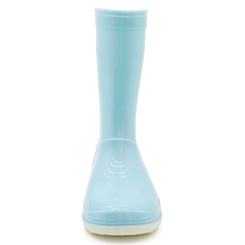 China KRB-008 anti slip waterproof children pvc rain boots manufacturer