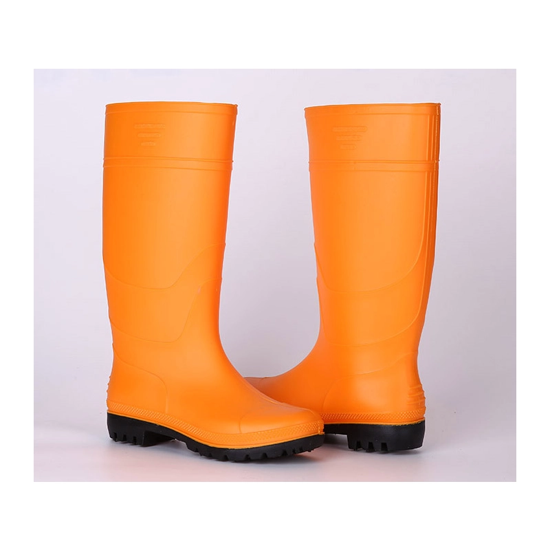 China KYBN yellow pvc wellington boots manufacturer