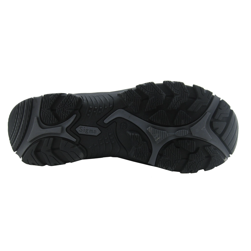 China Leather and fabric EVA rubber sole safety boots shoes manufacturer
