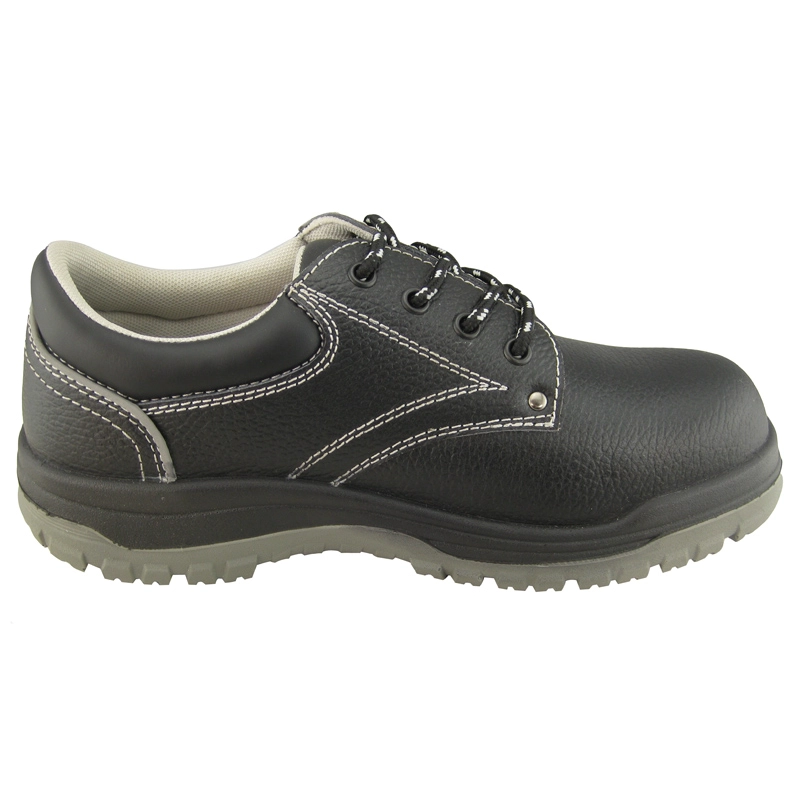 China Low cut buffalo leather industrial safety shoes manufacturer