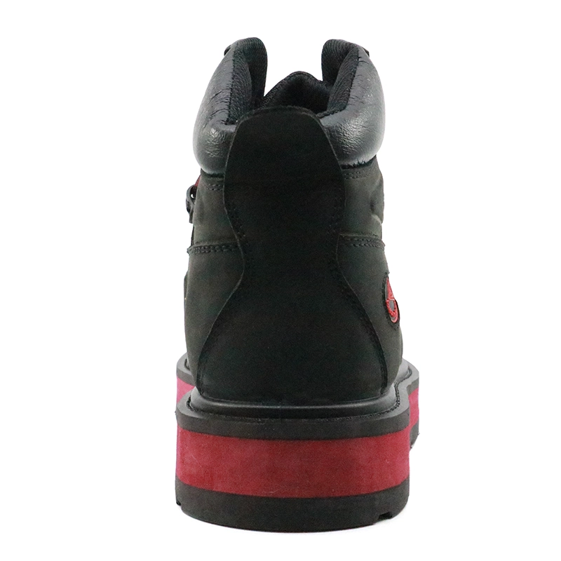 China Botas de segurança PEP002 em couro nobuck leve e compacto fabricante