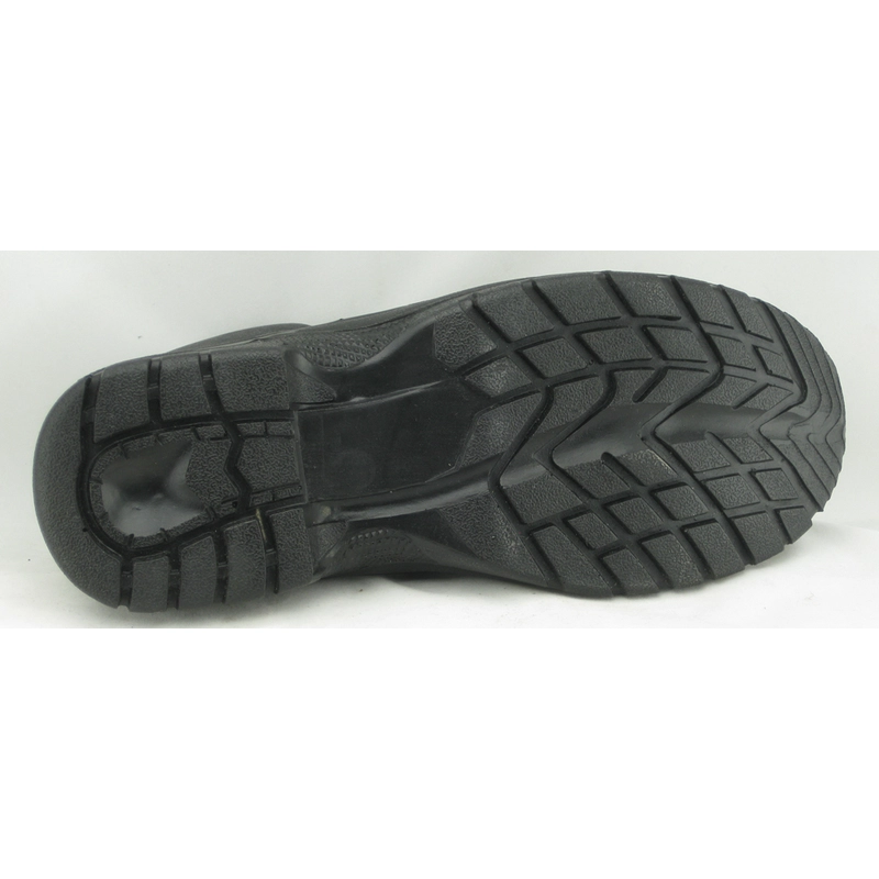 China PU injection PU nubuck leather safety shoes manufacturer