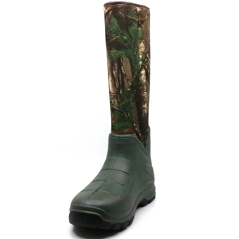 China PUB01 Waterproof oil acid resistant composite toe puncture proof PU safety rain boots manufacturer