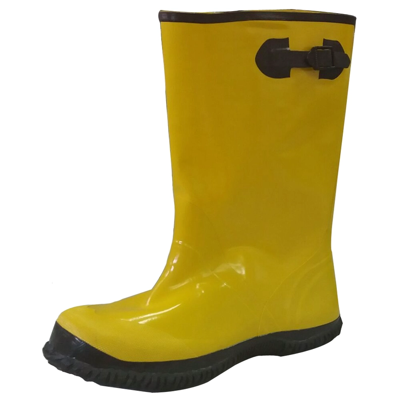 中国 R019 USA style rubber overshoes, yellow slush rubber boots 制造商