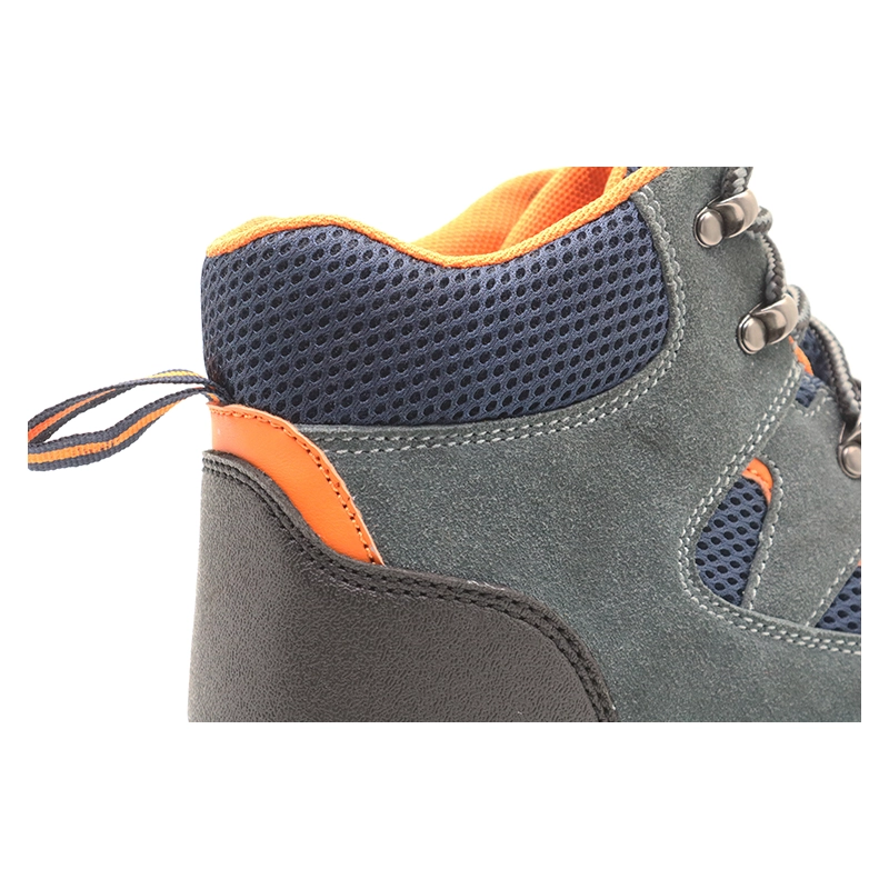 China SD006 suede leather industrial sport safety shoes manufacturer