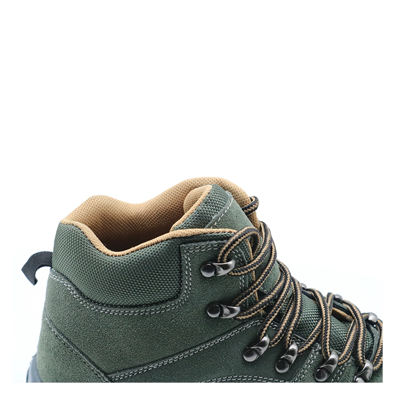 China SD1001 PU injection suede leather steel toe safety boots 200 joules manufacturer