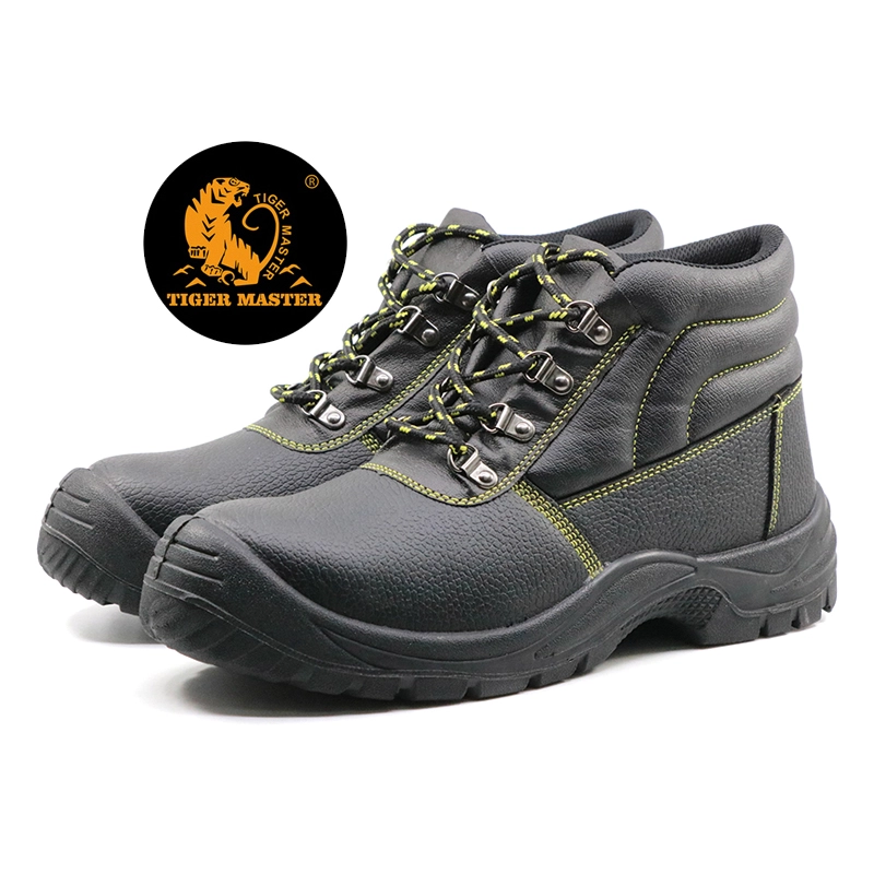 China SD3020 steel toe cap industrial safety shoes Black manufacturer