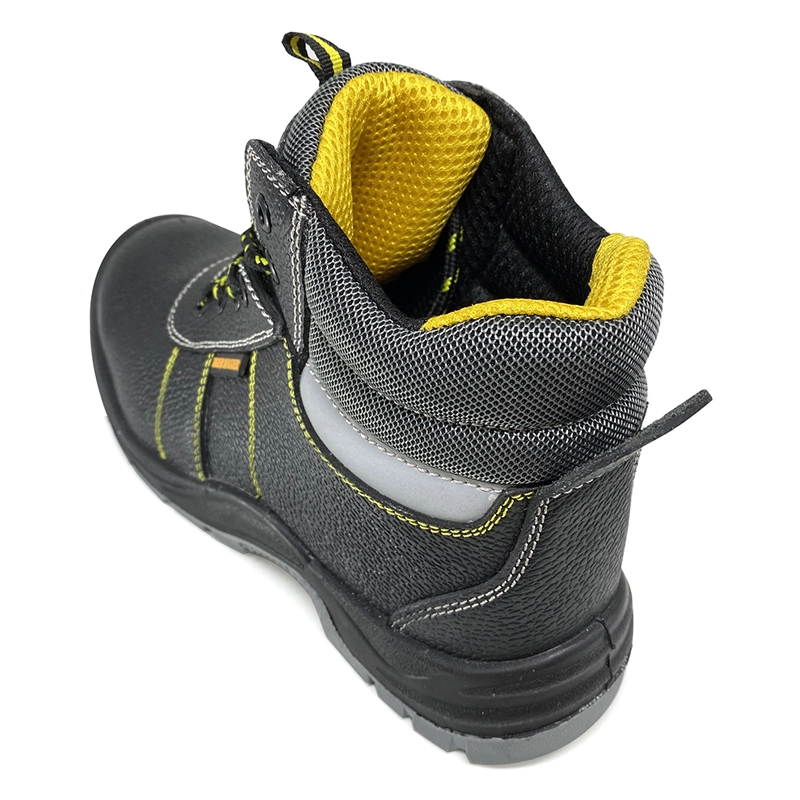 China SD3050 Black steel toe puncture proof construction site labor safety shoes for work manufacturer