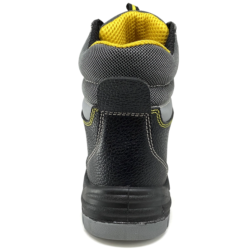 China SD3050 Black steel toe puncture proof construction site labor safety shoes for work manufacturer