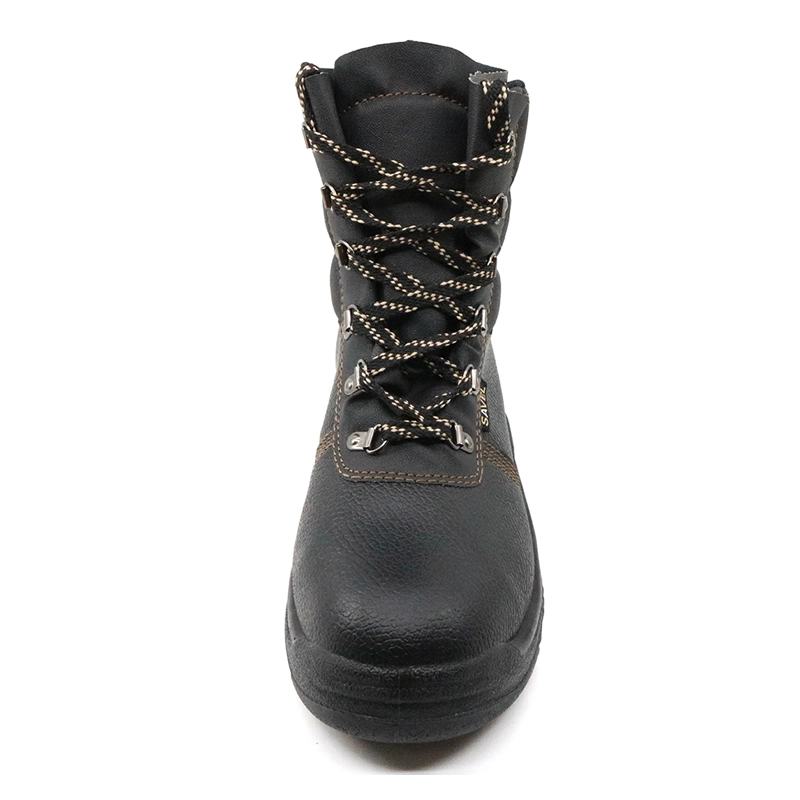 China SD5065 high ankle tiger master brand steel toe leather safety boots men manufacturer