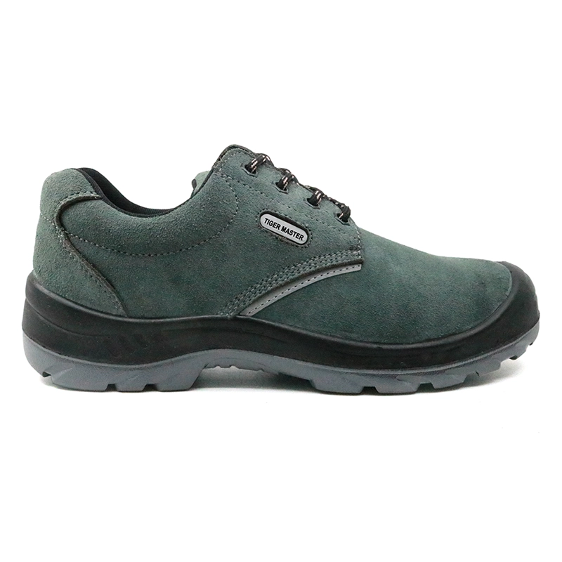 China SJ0200 china CE approved suede leather steel toe indoor work shoes safety manufacturer