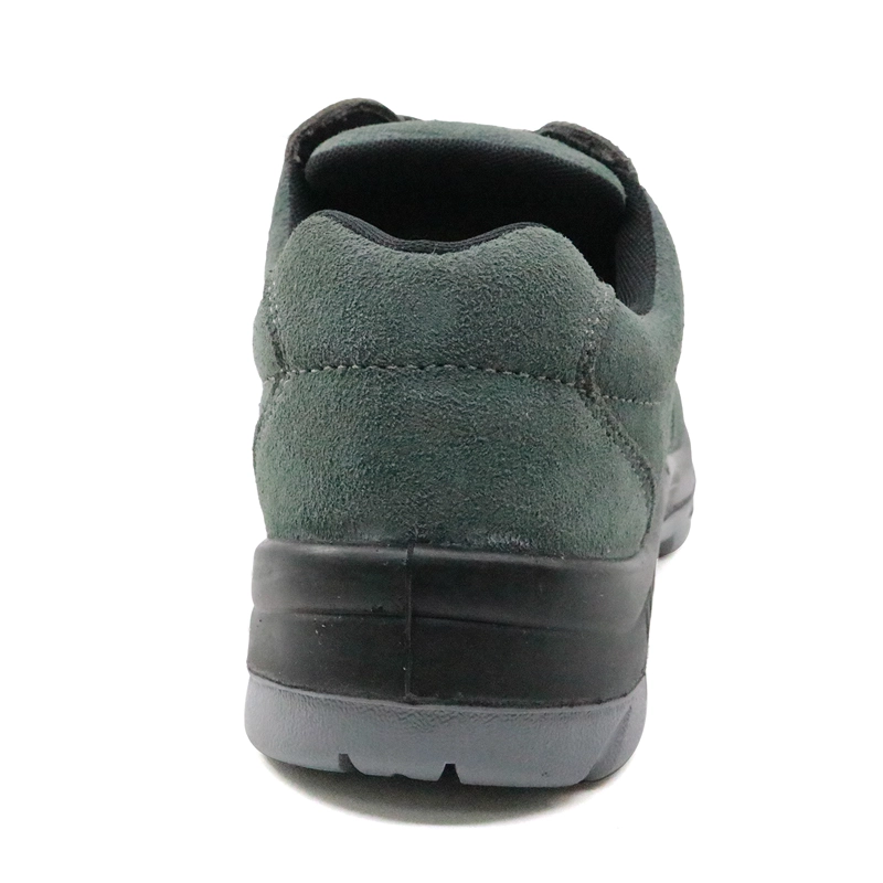 China SJ0200 china CE approved suede leather steel toe indoor work shoes safety manufacturer