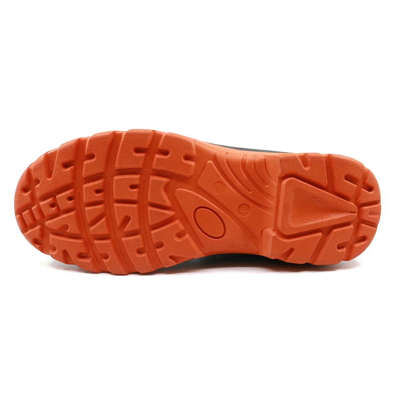 China SJ0220 CE approved non slip anti static leather industrial safety shoes steel toe cap manufacturer