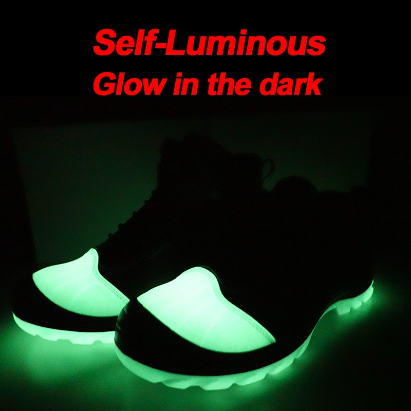 China SJ0250L CE self-luminous steel toe prevent puncture leather work shoes for men manufacturer