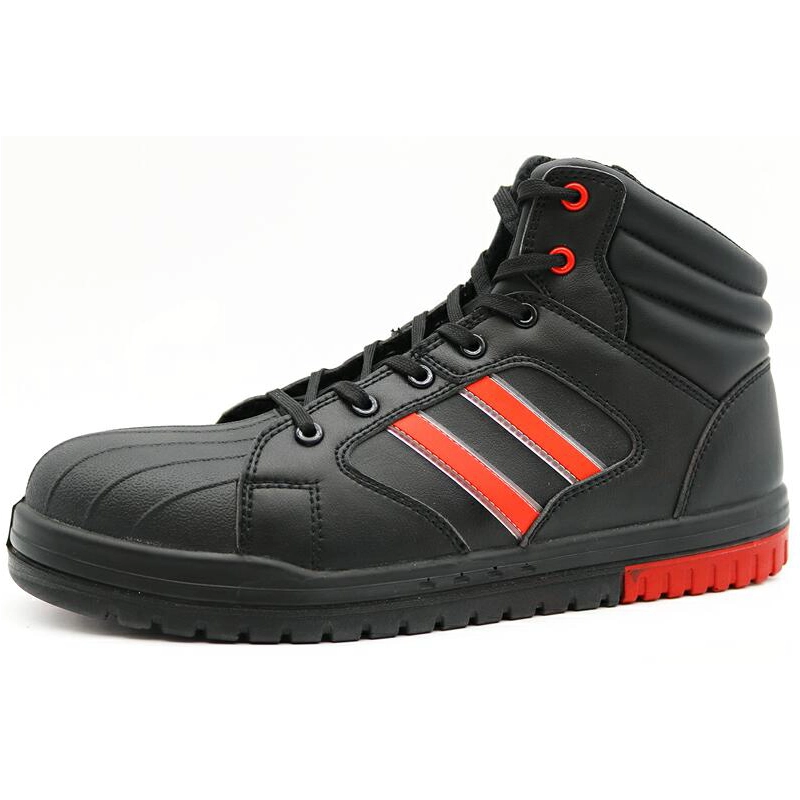 China SMR02H Black anti slip composite toe puncture proof sport safety board shoes to work manufacturer