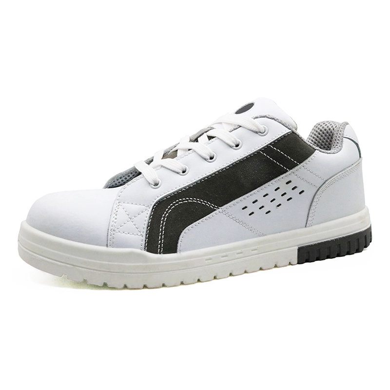 China SMR03 White oil slip resistant anti static breathable casual sport shoes safety manufacturer