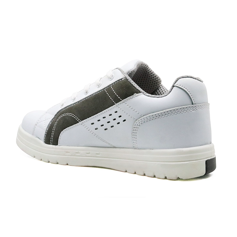 China SMR03 White oil slip resistant anti static breathable casual sport shoes safety manufacturer