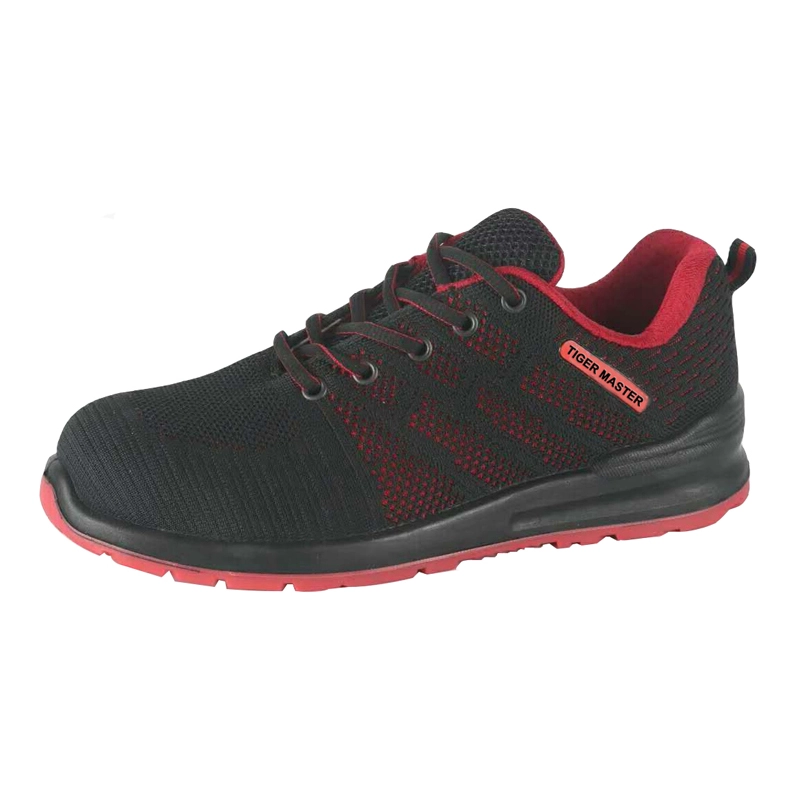China SP001 fiberglass toe kevlar insole sport work shoes safety manufacturer