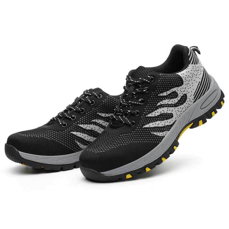 porcelana SP011 Zapato de seguridad deportivo antideslizante con suela de goma antideslizante y suela de goma negra fabricante