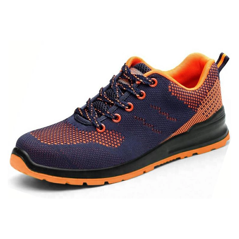 China SP026 Non slip composite toe puncture resistant fashion sport safety shoes to work manufacturer