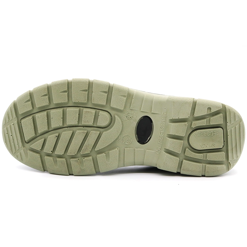 China SP029 Slip oil resistant steel toe puncture proof cheap men working safety shoes manufacturer