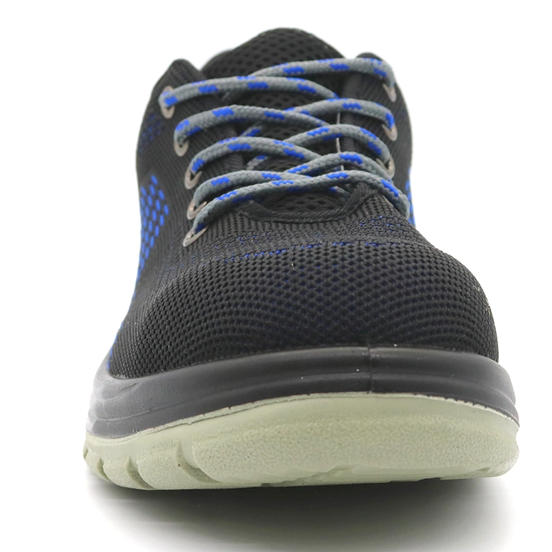 China SP030 Anti slip PU injection steel toe puncture proof men sneakers safety shoes manufacturer