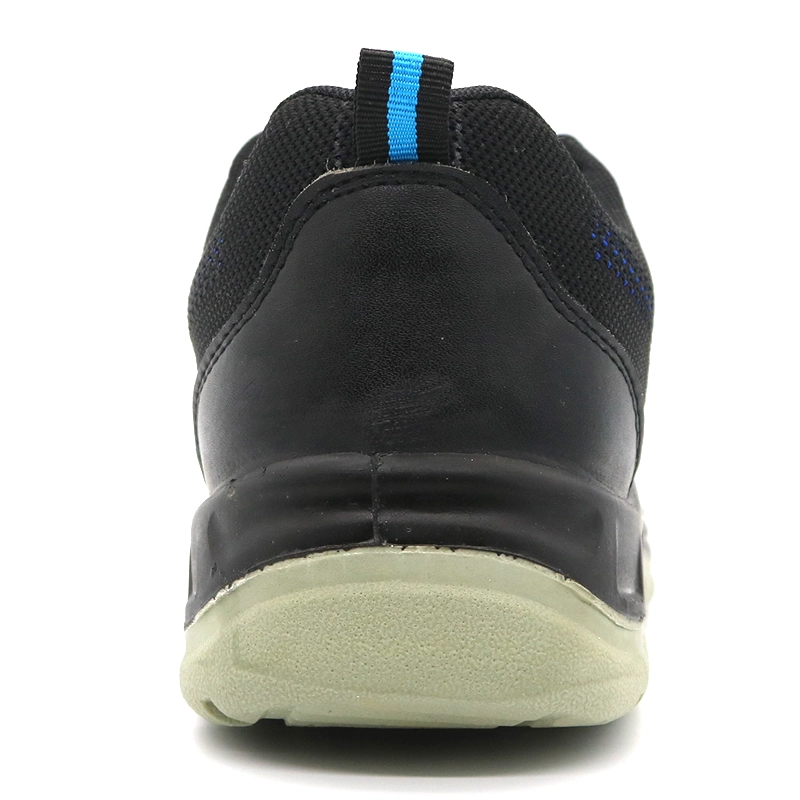China SP030 Anti slip PU injection steel toe puncture proof men sneakers safety shoes manufacturer