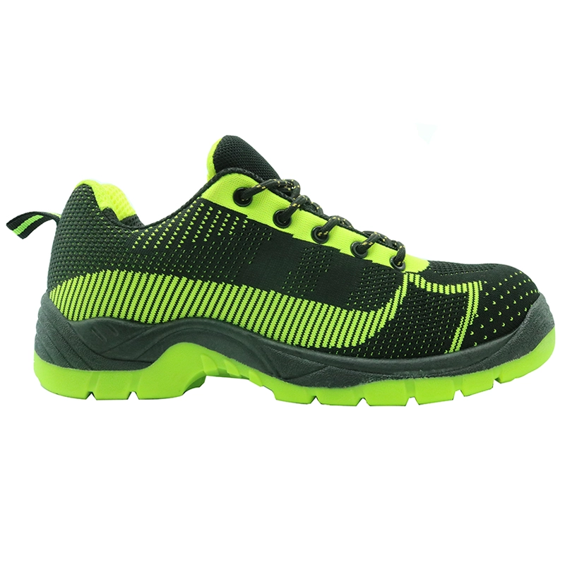 China SP5010 PVC injection non slip safety shoes steel toe manufacturer