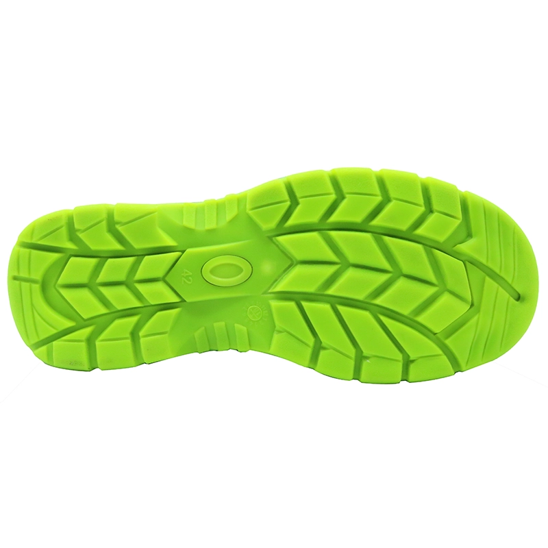 China SP5010 PVC injection non slip safety shoes steel toe manufacturer