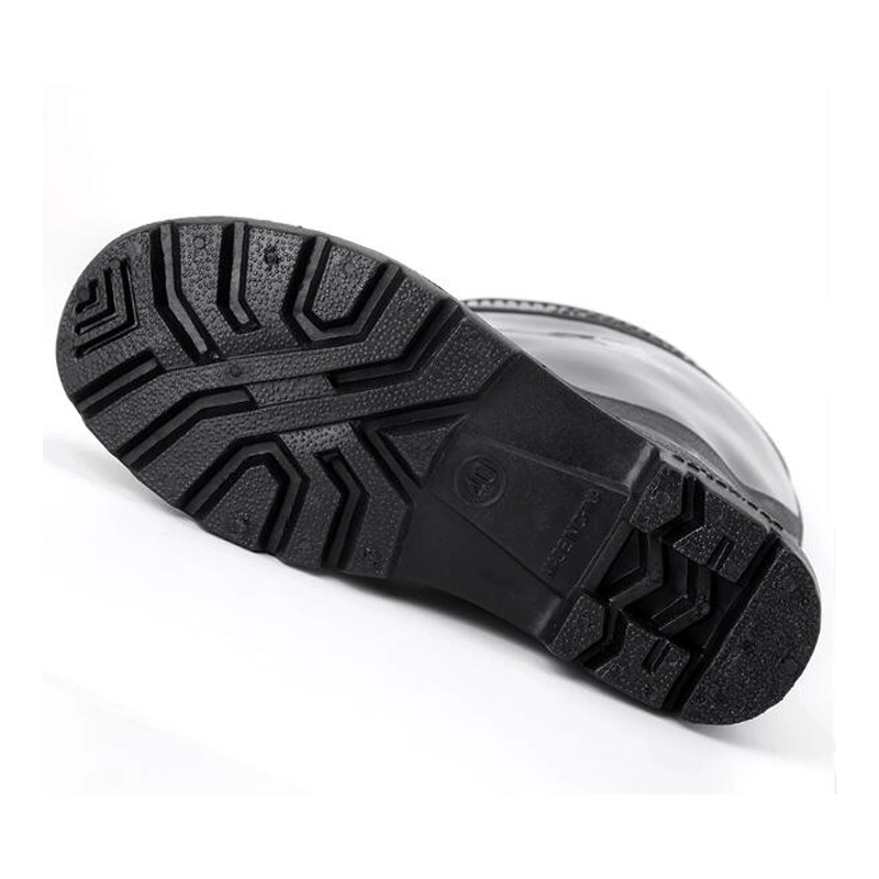 China SQ-809B Water resistant non safety cheap men pvc rain gumboots manufacturer
