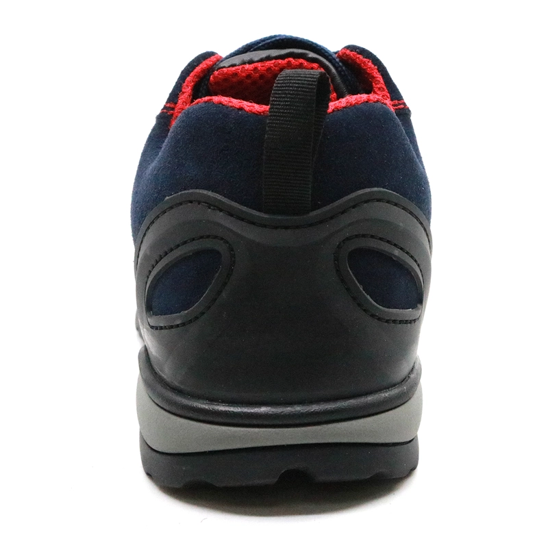 China SRS005 suede leather rubber sole steel toe sport safety shoes for work manufacturer