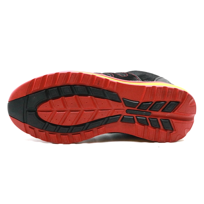 China SRS006 abrasion resistant steel toe sport type ladies safety shoes manufacturer