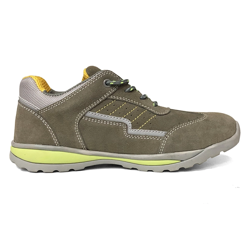 China SRS007 Abrasion resistant non slip fashion sport safety shoes steel toecap manufacturer