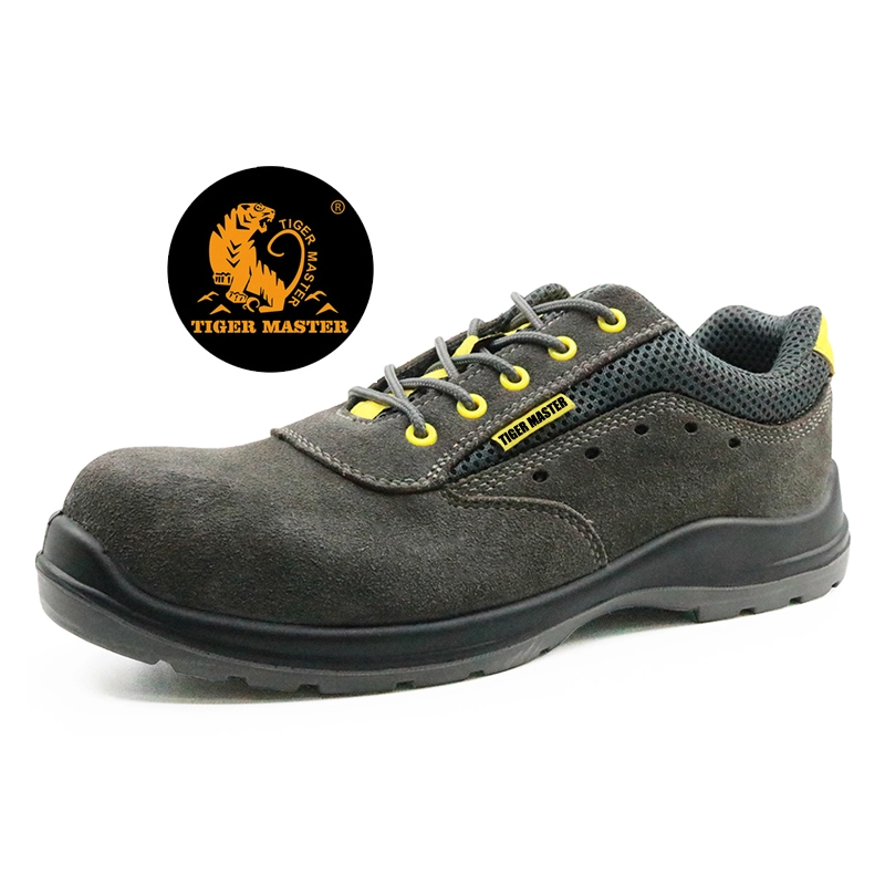 China SU027G metal free composite toe fashionable sport safety shoes airport manufacturer